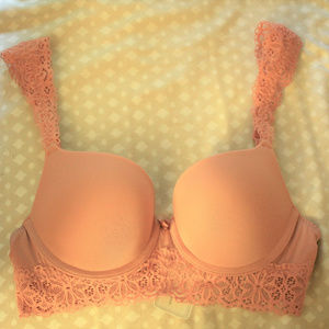 Pink Lace (Blush colored) Bra from Forever21